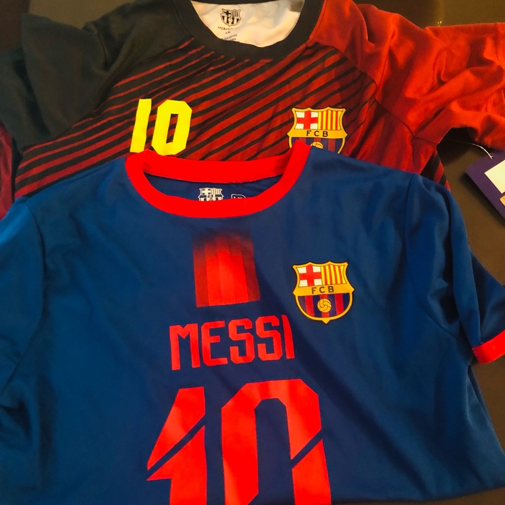Messi soccer shirts